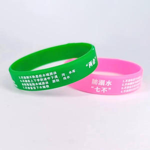 Pulseras de Seguridad de Silicona Antiahogo para Estudiantes - Bandas de Advertencia para el Campus en Verano - Product Image 3