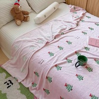 Couverture en polaire de qualité supérieure, épaisse et chaude, pour la sieste au bureau, le canapé ou comme châle pour climatisation
