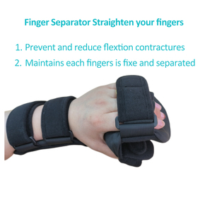 Attelle de main au repos-attelle de poignet d'immobilisation de nuit pour les contractions de Flexion, enveloppe fonctionnelle de stabilisateur à 5 doigts - Product Image 3