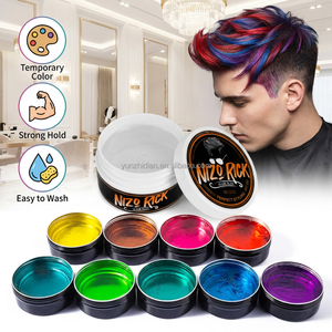 Cire Coiffante Temporaire NIZORICK 100g pour Cheveux, Teinture Capillaire, Fixation Forte, Fini Mat, Lavable, Vente en Gros OEM - Product Image 1