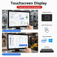 KEINONE 21,5-дюймовый сенсорный монитор PCAP с емкостным экраном, POS-система, Intel I5/I7, промышленный Android, моноблок для самообслуживания в бизнесе