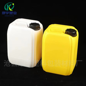Thickened <b>plastic</b> <b>drum</b>, 10 kg acid and alkali resistant chemical <b>drum</b>, food grade square 5 liter stackable <b>drum</b>, sealed waste - Product Image 2