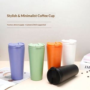 Gobelet de 24 oz : Style minimaliste occidental et oriental, nouveau design de gobelet tendance, simplicité, plusieurs couvercles de tasse - Product Image 3