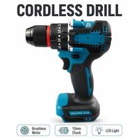 Perceuse à percussion sans fil domestique, moteur sans balais lithium-ion, couple max. 65 Nm, portable, haute puissance, multifonctionnelle, OEM