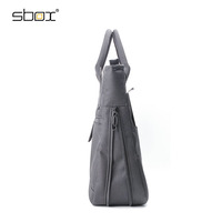 Sac pour ordinateur portable SBOX, grande capacité, imperméable, en polyester, sac à bandoulière, multi-poches