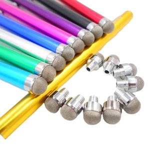 Alüminyum Metal İletken Kumaş Uçlu Şarj Edilebilir Stylus Kalem Android ve IOS Cep Telefonları için - WK Marka Model WK118 - Product Image 3