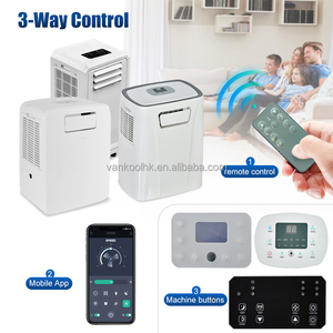 Climatiseur mobile sans conduit HVAC 2000 BTU, refroidissement uniquement, sans tuyau d'évacuation - Product Image 6