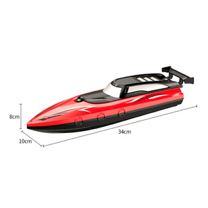 <span class=keywords><strong>Bateau</strong></span> télécommandé 2,4 GHz haute vitesse 20 km/h, double hélice, modèle 1:36, pour enfants et adultes - Product Image 6