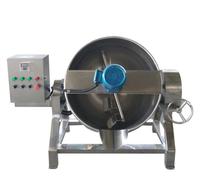 Agitateur de soupe en acier inoxydable, 600 litres, chauffage à la vapeur électrique au gaz, bouilloire avec agitateur