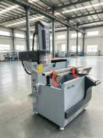 Máquina CNC de 800 mm de Alta Velocidad para Perforación, Ranurado y Fresado Automático de Perfiles de Aluminio para la Fabricación de Ventanas y Puertas