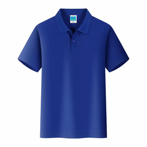 T-shirt polo unicolore pour homme-Matériau léger et à séchage rapide, idéal pour les sports, le golf et les aventures en plein air en été - Product Image 5