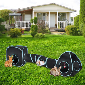 Komik yavru oyuncaklar katlanabilir oyuncaklar kedi interaktif kedi eğitim hayvan oyun oynamak 5/4/3holes kedi tüneli tüp - Product Image 5