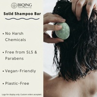 Savon Solide Shampoing Bio Personnalisé OEM Écologique Naturel Fait Main Végétalien pour Cheveux