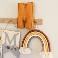 Moderne Simple Tissu Écologique Suspendu Tactile Détection Art Déco Bébé Toddler Chambre Mur Art Enfants Chambre Décor