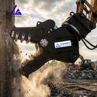 Pulvérisateur hydraulique rotatif à 360 degrés pour le démontage précis des installations industrielles et les travaux de concassage du béton