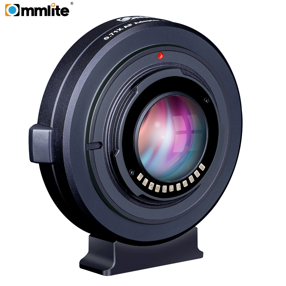 commlite cm-aef-mft booster 0.71X カメラ テレビ・オーディオ・カメラ