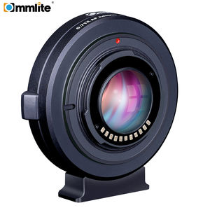 Adaptateur de monture d'objectif Commlite CM-AEF-MFT Booster 0.71x Focal Reducer Booster AF pour objectif <span class=keywords><strong>Canon</strong></span> EF vers appareil photo Panasonic/Olympus M4/3 - Product Image 3