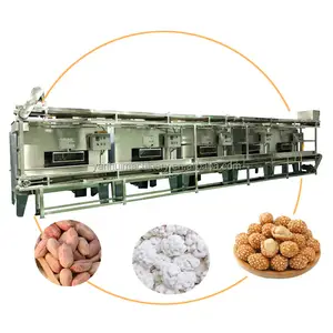 New Coated Peanut Almond Machine Nut Sugar Coating Machine Small Ball Type Cashew Nut Coating Machine