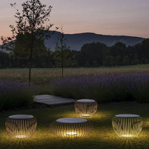 Lampe d'extérieur solaire à LED table en <span class=keywords><strong>fer</strong></span> forgé table de veilleuse d'intérieur moderne hot nouveau design - Product Image 3