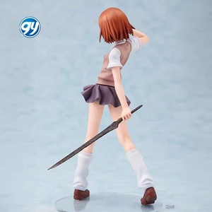 A Certain Scientific Railgun GK <span class=keywords><strong>Mikoto</strong></span> Misaka School Uniform Figure Anime Collectible Model Statue Boxed Display - Product Image 2