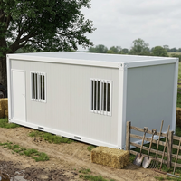 Casa Prefabricada Modular Desmontable y Resistente al Invierno, Personalizada para Granjas y Zonas Rurales, con Estructura de Acero Duradera