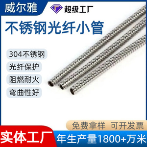 WELLYA Funda Trenzada de Acero Inoxidable 304, Tubo Flexible de Diámetro Pequeño para Protección de Fibra y Blindaje de Cables - Product Image 5