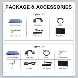 沃尔沃S60 S80 XC60 V60 V40 S60L 15-19安卓汽车盒适配器后视镜前后摄像头最新<span class=keywords><strong>3</strong></span>代无线苹果CarPlay - Product Image 6