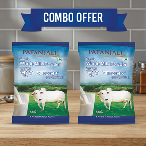 Poudre de lait de vache ayurvédique Patanjali 500 g, lot de 2, gestion du taux de sucre, durée de conservation de 3 ans - Product Image 3