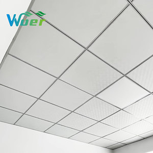 <span class=keywords><strong>Pannelli</strong></span> per Controsoffitti in Gesso <span class=keywords><strong>60x60</strong></span> Rivestiti in Vinile e Laminati in PVC dal Design Moderno e di Tendenza del Fornitore Woer - Product Image 1