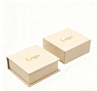 Boîte de parfum cosmétique magnétique de luxe avec logo personnalisé, finition mate, emballage en carton, boîte à couvercle non pliable