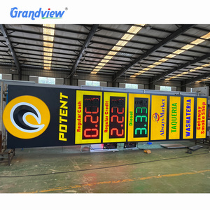 Free standing pubblicità pilone segno per la stazione di <span class=keywords><strong>gas</strong></span> - Product Image 5