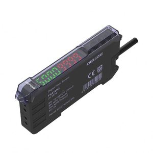 Sensor Amplificador de Fibra Óptica de Alta Velocidad con Pantalla Digital FK612N3, Serie FK61, Salida de Colector Abierto NPN/PNP, Comparadores Lineales - Product Image 1