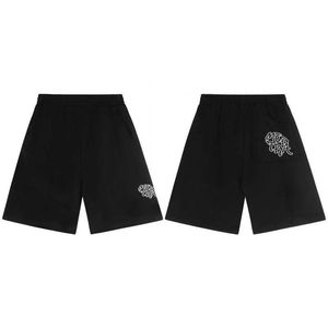 กางเกงขาสั้นปักลายโลโก้สุดเทรนดี้ กางเกงลำลองทรงหลวมห้าส่วนสำหรับผู้ชายและผู้หญิงสไตล์ไฮสตรีท กางเกงขาสั้นเมอร์ตรา - Product Image 3