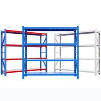 Vente à chaud Étagère en rack robuste Étagère en métal de qualité supérieure Étagère de rangement fabriquée en usine Étagère de rangement Étagère en acier Entrepôt