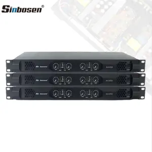 Sinbosen Amplifier Daya Kelas D 1000W, K4-450 4 Saluran, Amplifier Daya 100 Watt, Papan Sirkuit