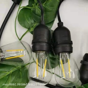 Led Light <b>Strings</b> E26 E27 Ip65 Waterproof Outdoor <b>Garden</b> Lighting Plastic Body Ce Certified - Product Image 4