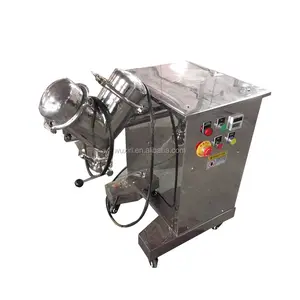 Food Grade Stainless Steel Universal 304 Laboratory Powder Vertical Drum Mixer V Cone Blender Machine with CE