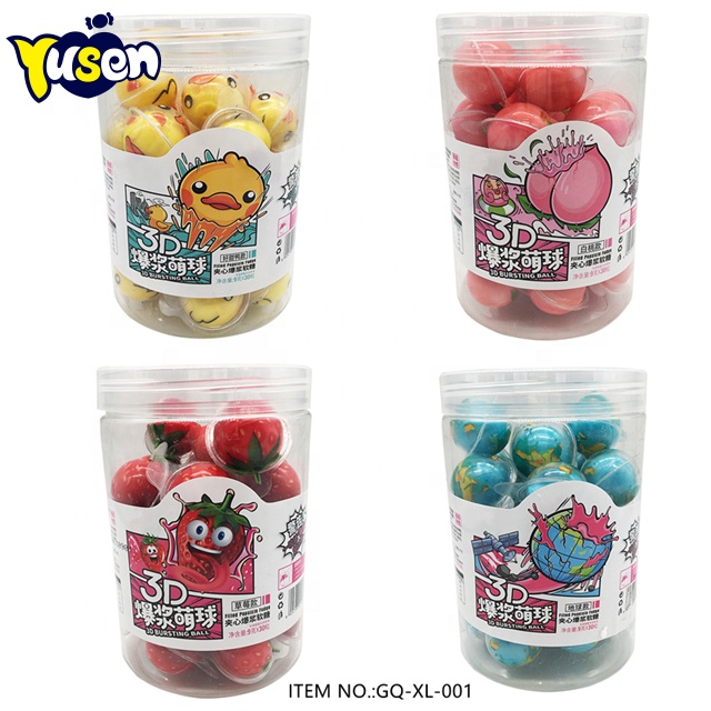 Оптовая продажа, лидер продаж, разнообразные формы, мягкие конфеты, сладкий фруктовый вкус, 3D желе, конфеты, мячи с джемом