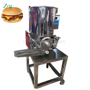 Paslanmaz çelik otomatik Hamburger makinesi/Hamburger presi makinesi elektrikli/otomatik Hamburger yapma makinesi