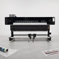 Nouvelle imprimante numérique industrielle KMJ 1,9 m pour têtes d'impression éco-solvant I3200/XP600 pour supports flexibles de bannières - 2400x600 DPI