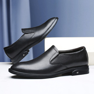 <span class=keywords><strong>Mocasines</strong></span> de Cuero Formales para Hombre, Zapatos Casuales Planos de <span class=keywords><strong>Caballero</strong></span>, Zapatos de Conducir Sin Cordones de Primavera/<span class=keywords><strong>Verano</strong></span> con Suela de Goma - Product Image 2