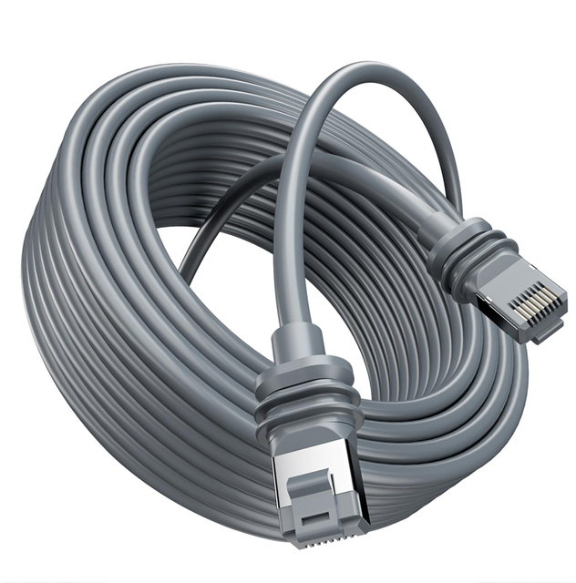 46M/150FT Heavy-Duty Starlink Gen 3 Compatible Satellite Kit V3 - Outdoor Installation Cable with 150ft(46m) Cable