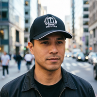 Casquette de baseball à visière sandwich brodée en sergé, style Dad Hat, réglable, pour hommes et femmes, idéale pour les activités décontractées et sportives en extérieur – Grande Vente