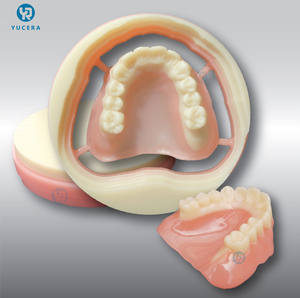 Disco <span class=keywords><strong>PMMA</strong></span> per dente temporaneo rosa doppio strato <span class=keywords><strong>PMMA</strong></span> blocchi di resina per laboratorio dentale materiali Mono multistrato per odontoiatria - Product Image 2