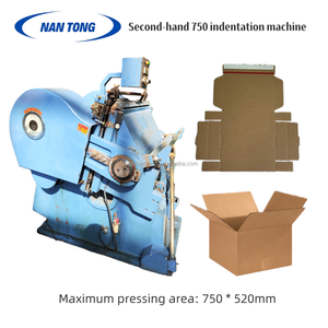 दूसरा हाथ मॉडल 750 स्वचालित डाई कटिंग मशीन 750 मिमी अधिकतम चौड़ाई पुनर्निर्मित बीयर कार्टन पैकेजिंग - Product Image 3