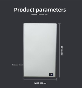 Radiateurs électriques modernes à haute efficacité énergétique, montés au mur, thermostat sur mesure, chauffage infrarouge par panneau - Product Image 3