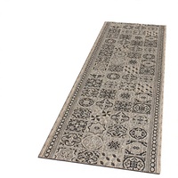 TAPISO Melissa Long Hallway Carpet Meter Indoor Outdoor Flatweave Polyester Low Pile Runner Rug Entrance Kitchen Terrace Balcony