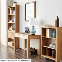 Table d'ordinateur portable avec 2 tiroirs, coffre d'étude, pour la maison, le bureau ou la chambre à coucher