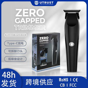 Recortadora Zero Gapped con Cuchillas Desmontables de Acero Inoxidable, Batería Interna de 1000mAh, Modelo Recargable para Corte de Cabello Masculino - Product Image 5