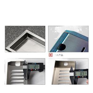 304 Stainless Steel Extended Thickened Odor-Proof Floor <b>Drain</b> Large Discharge Capacity Long Narrow Rectangular Bathroom Shower - Product Image 5